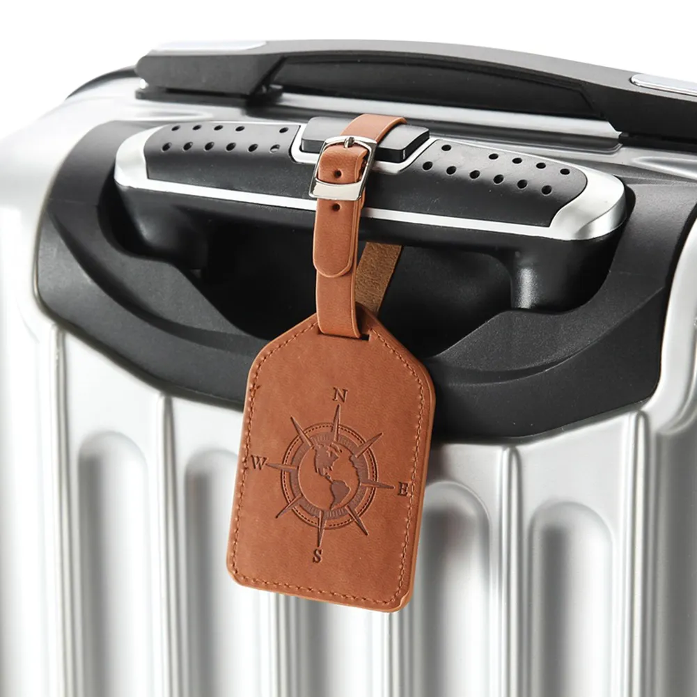 PU Leather Luggage Tag