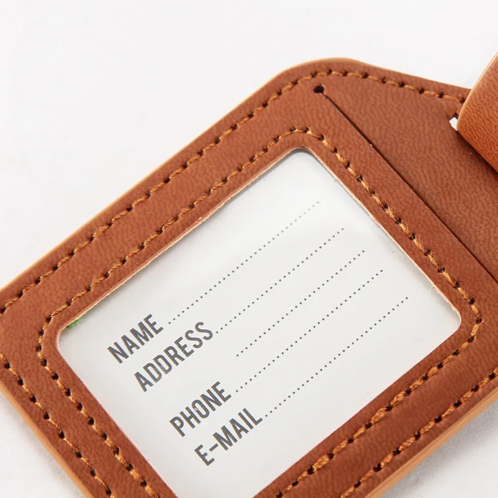 PU Leather Luggage Tag - Image 7