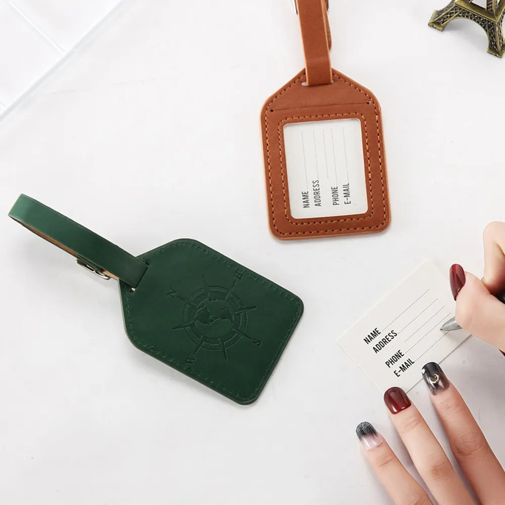 PU Leather Luggage Tag - Image 4
